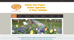 Desktop Screenshot of creativestoryproject.com